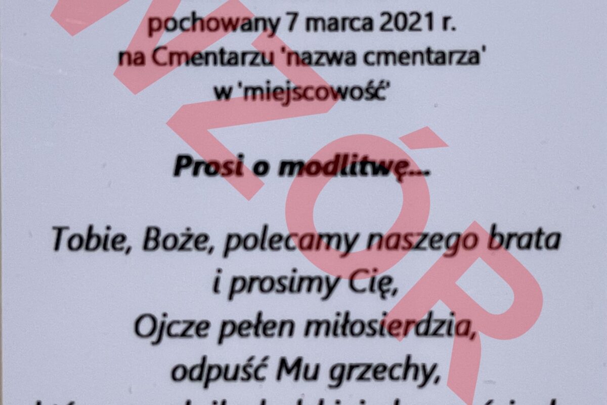 obrazek kondolencyjny