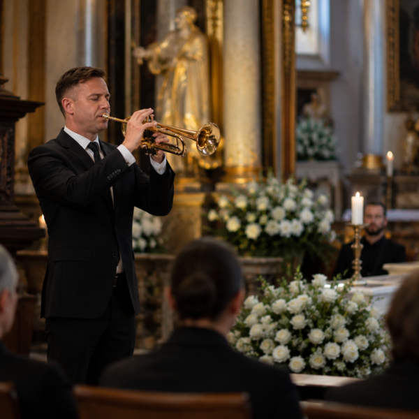 oprawa muzyczna trąbka